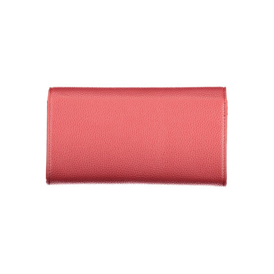 Mario Valentino Red Polyethylene Wallet