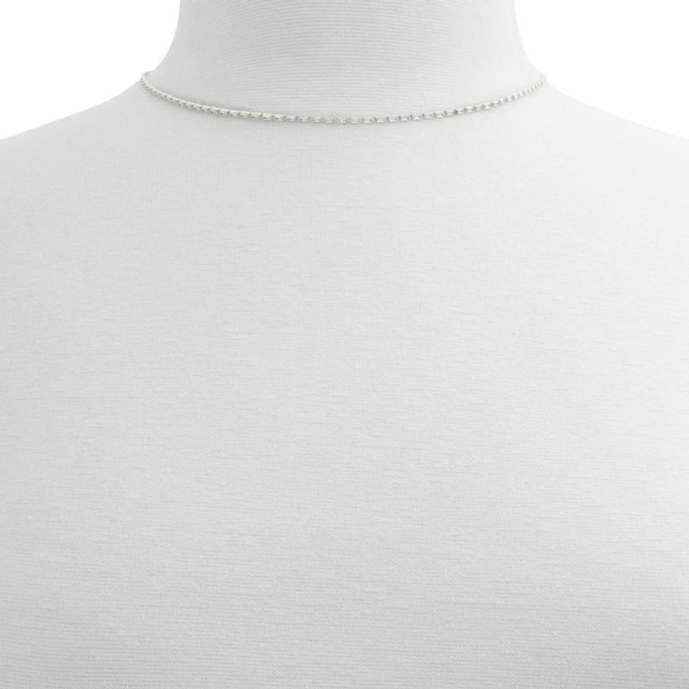 ALDO Silver Elastane Necklace