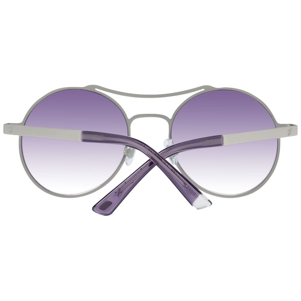 WEB EYEWEAR Gold Metal Sunglasses