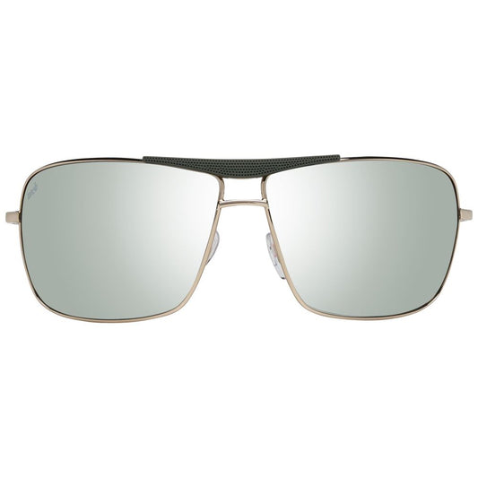 WEB EYEWEAR Gold Metal Sunglasses