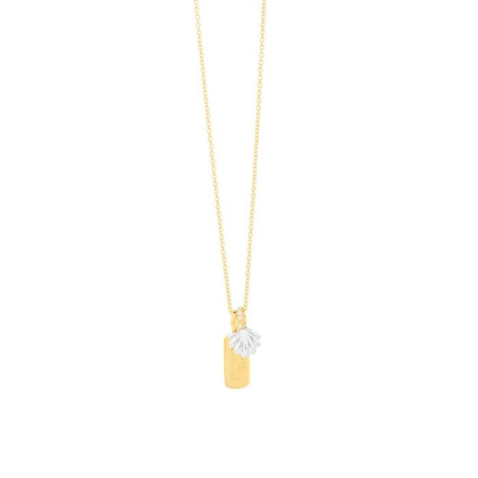 SECRECY Gold Silver Necklace