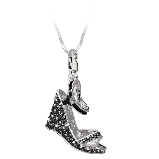 GLAMOUR Black Silver Bracelet