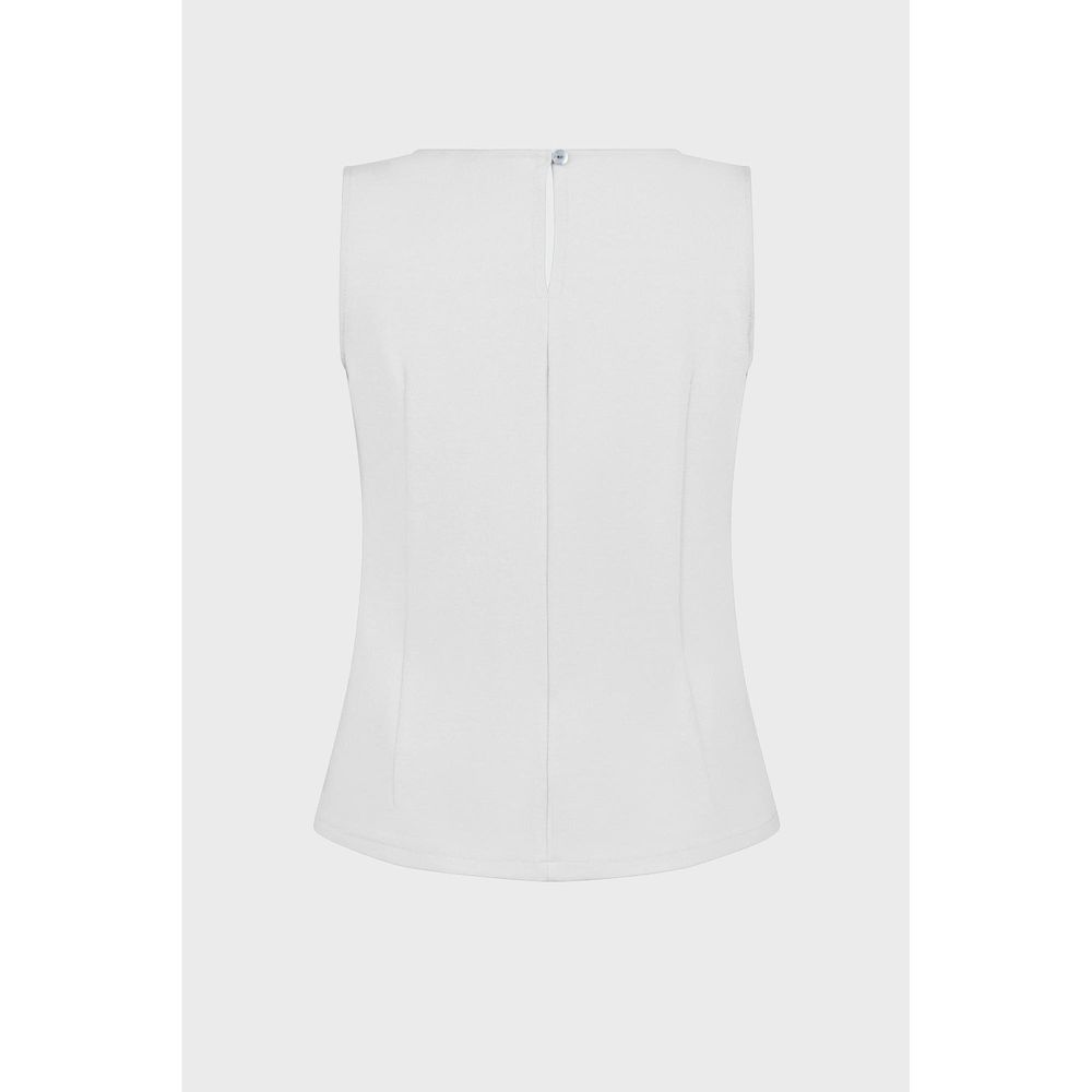 19V69 Italia White Viscose Top