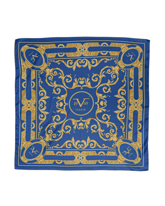 19V69 Italia Multicolor Polyester Scarf