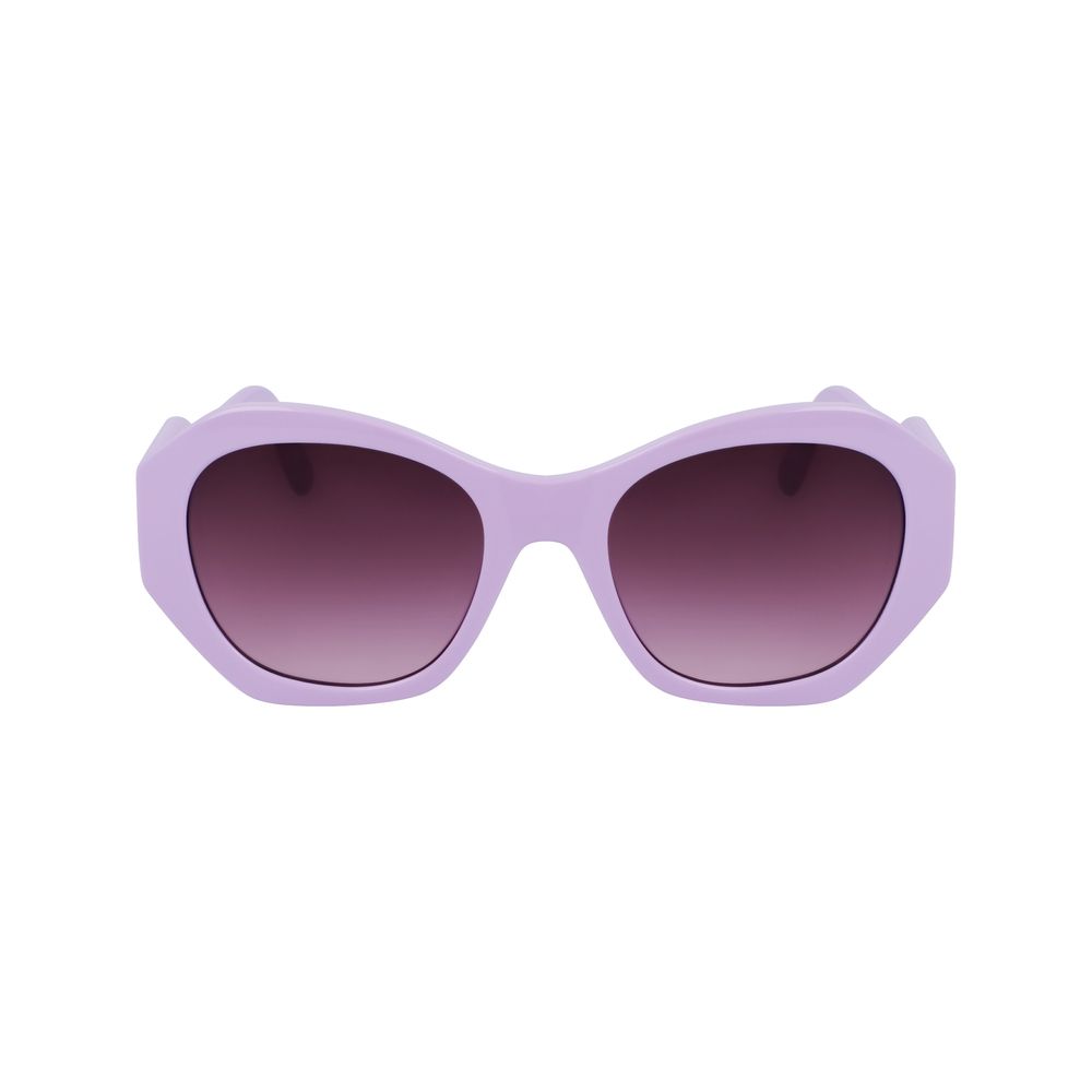 Karl Lagerfeld Purple Injected Sunglasses
