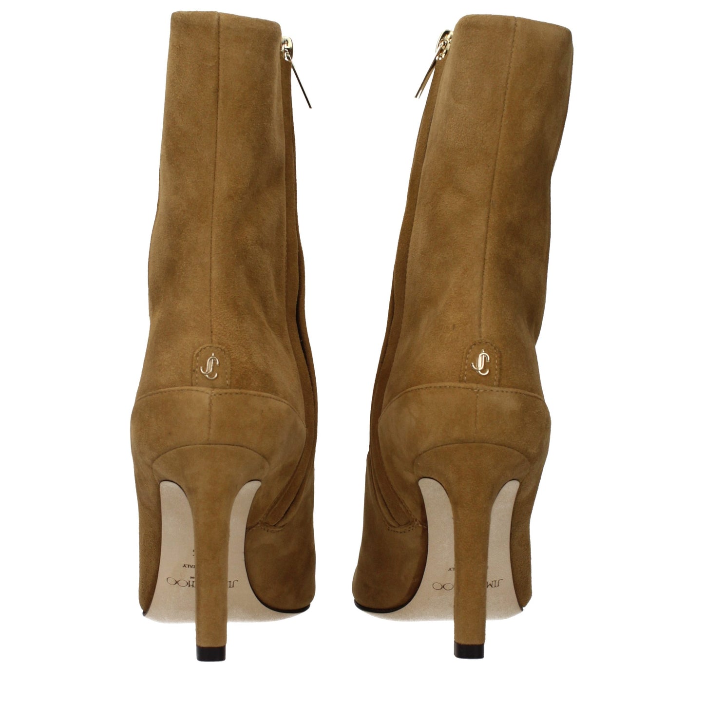 Jimmy Choo Brown Leather Ankle Boots