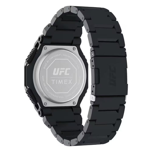 Timex Black Stainless Steel Sport Watch
