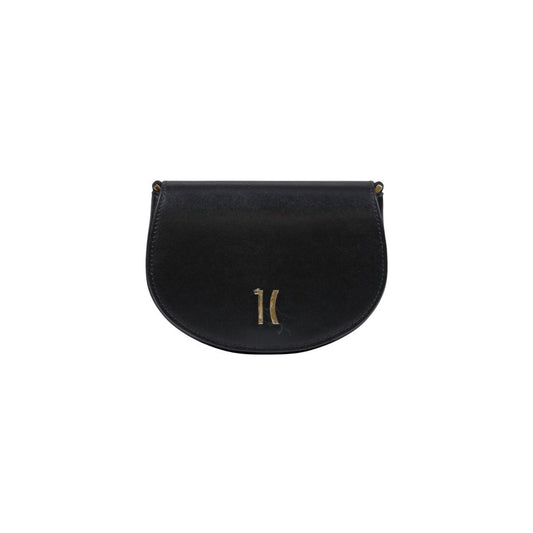 Alviero Martini Prima Classe Black Leather Handbag