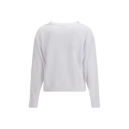 Isabel Marant Étoile White Linen Sweatshirt