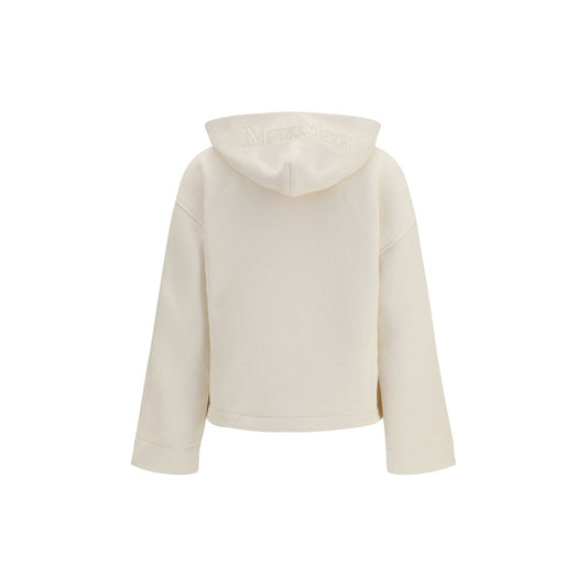 Max Mara Pure Beige Cotton Sweatshirt