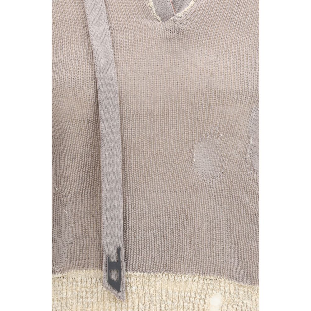 Diesel Gray Cotton Sweatshirt