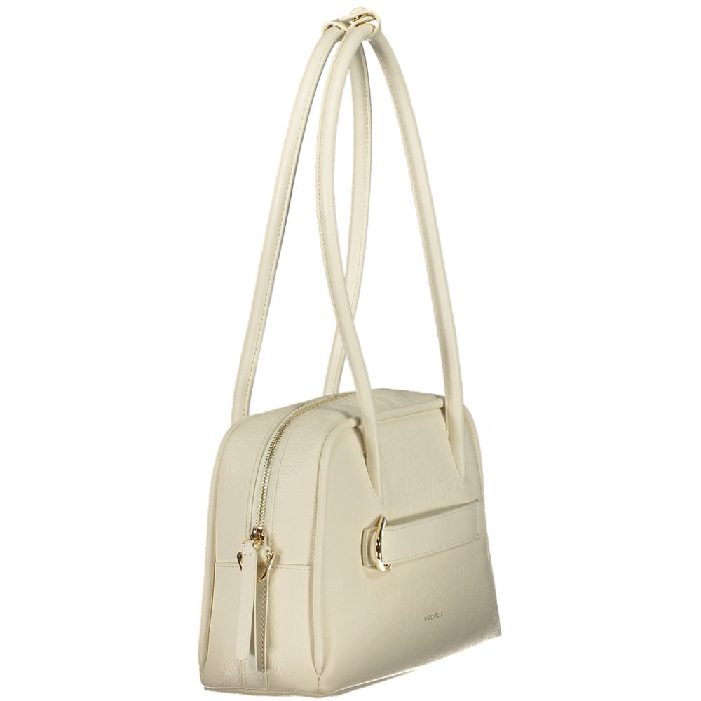 Coccinelle Bianco Pelle Women Handbag