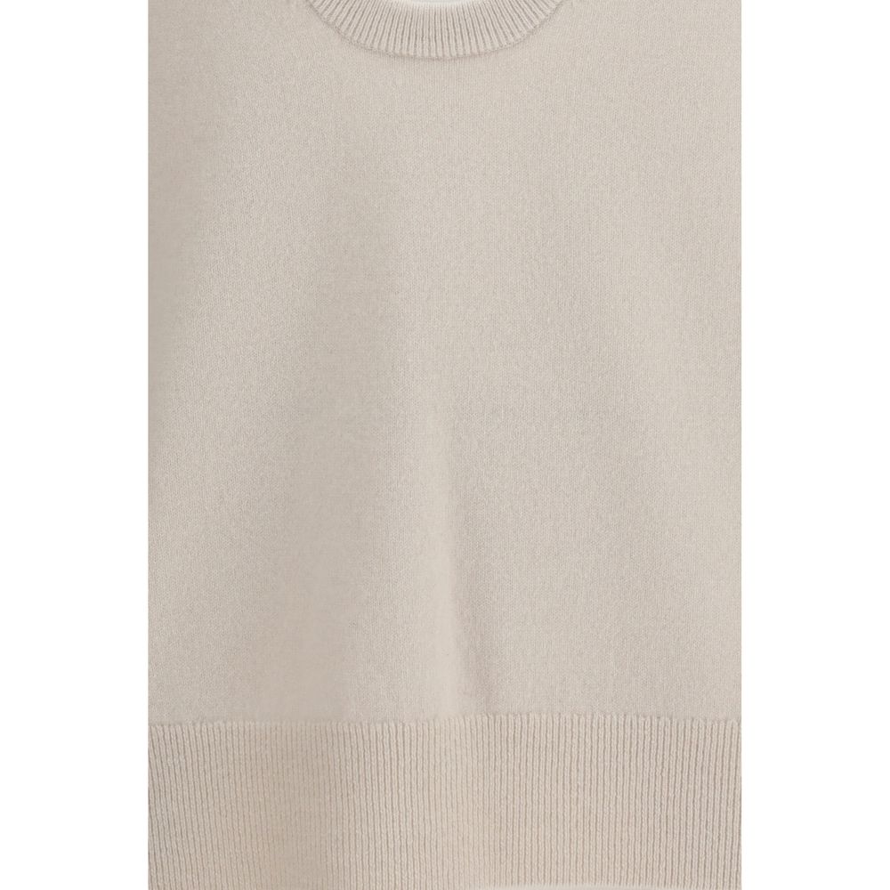 Extreme Cashmere Beige Cashmere Sweatshirt