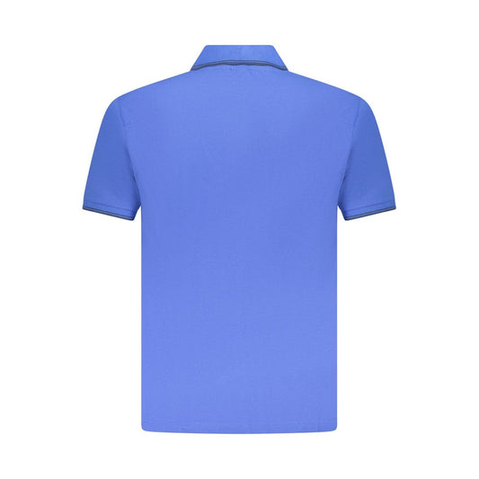 U.S. Grand Polo Blue Cotton Mens Polo Shirt