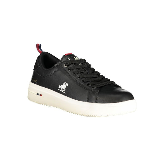 U.S. Grand Polo Black Polyurethane Men Sneaker