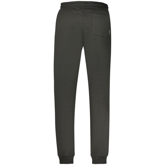 U.S. Grand Black Polyester Men's Sweatpant