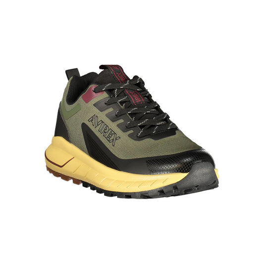 Avirex Verde Poliestere Men Sneaker