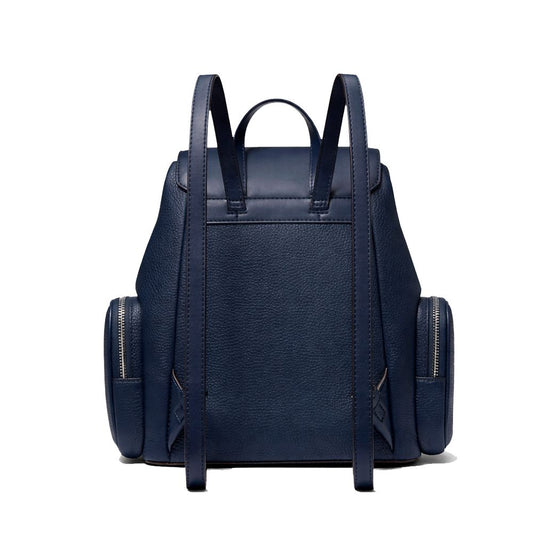Michael Kors Blue Fur Backpack