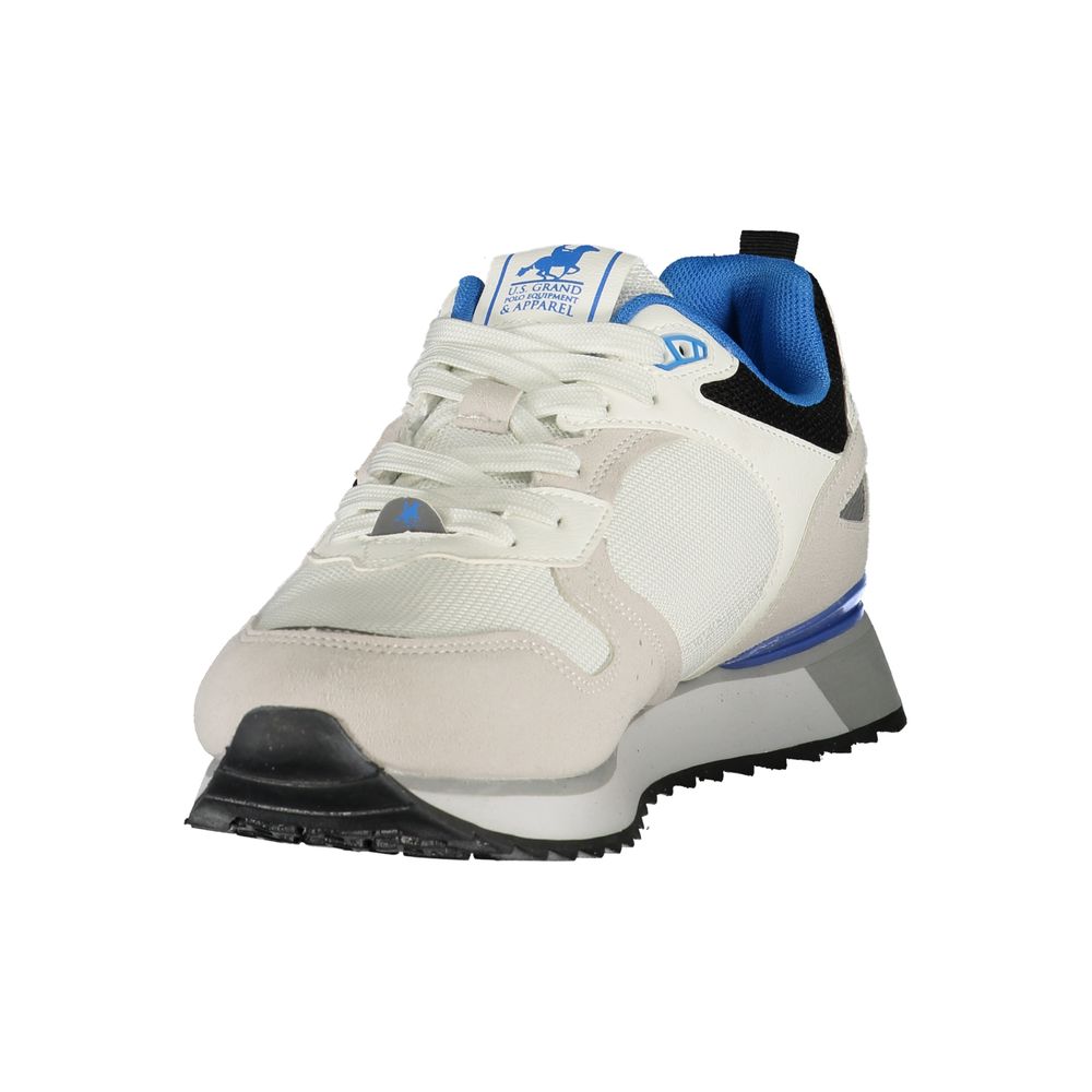 U.S. Grand Polo White Polyester Men's Sneaker