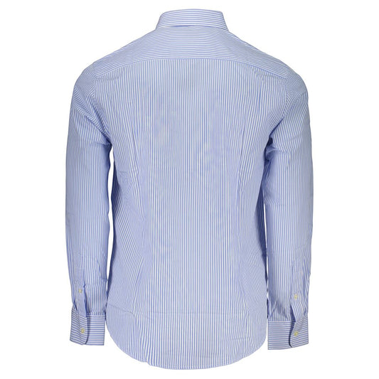 U.S. Grand Polo Azzurro Cotton Mens Shirt