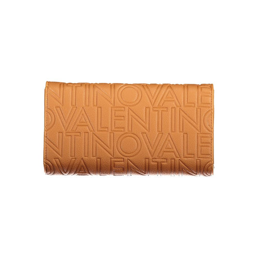 Valentino Brown Polyurethane Women's Wallet