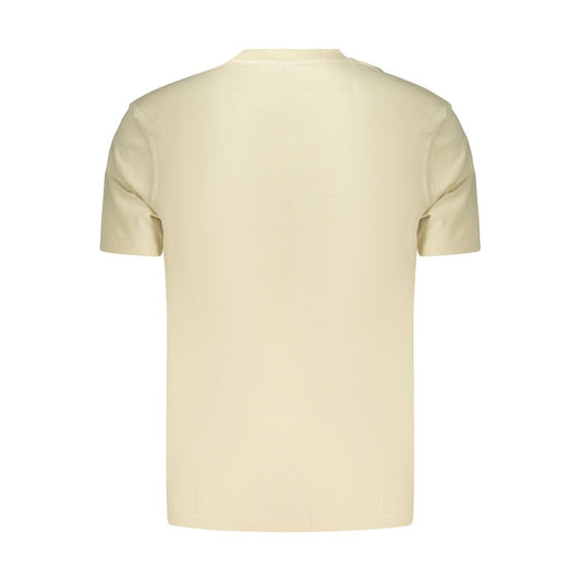 Ellesse Beige Cotton Mens T-Shirt