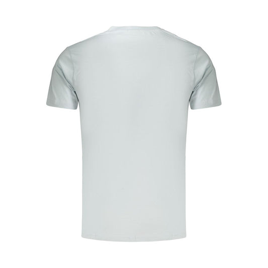 Rifle Light Blue Cotton Men's T-Shirt