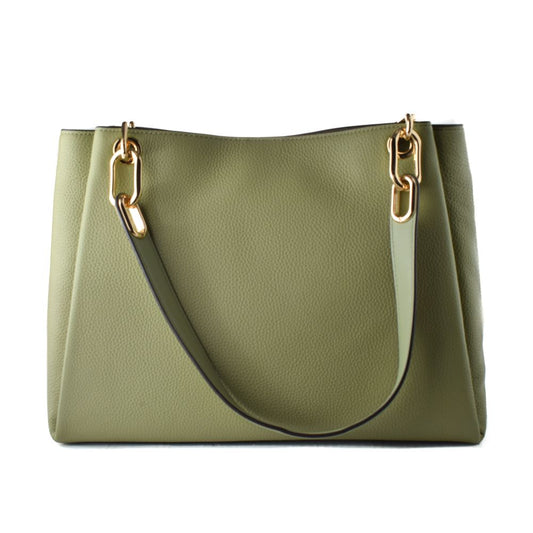Michael Kors Bicolor Leather Handbag