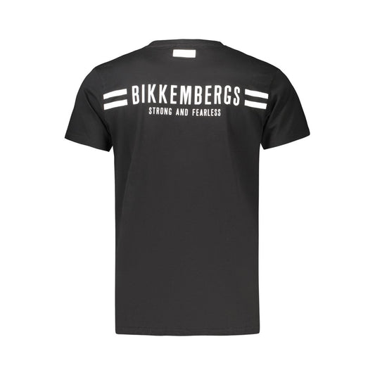 Bikkembergs Black Cotton Men's T-Shirt