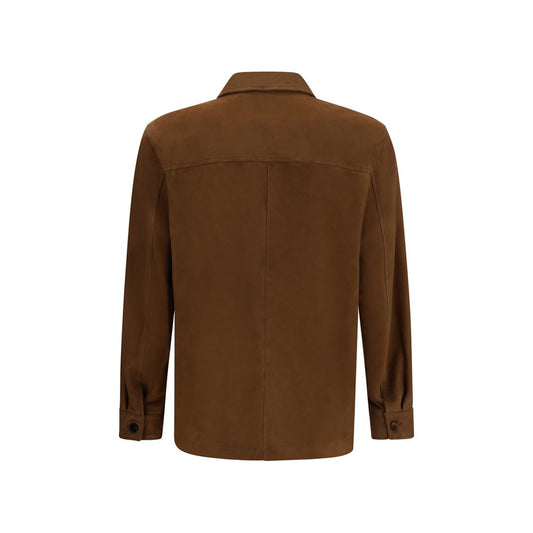 Umit Benan Brown Lamb Ovis Aries Aries Jacket