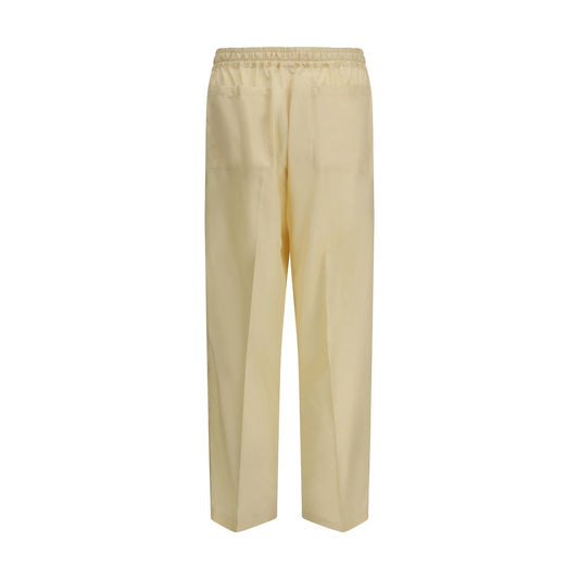 Umit Benan Bicolor Silk Pants