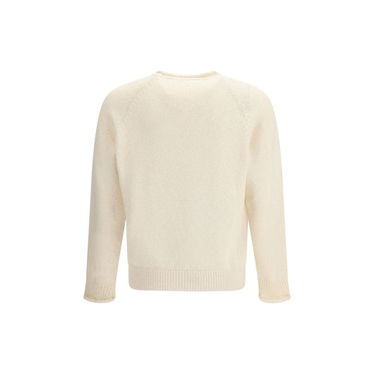 Umit Benan Beige Cotton Sweatshirt