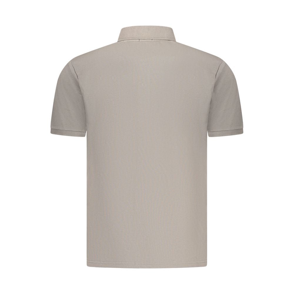 Coveri Moving Gray Cotton Men's Polo Shirt