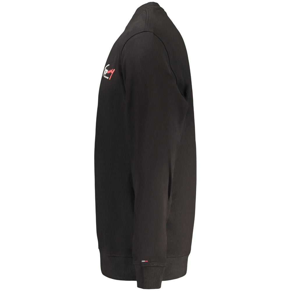 Tommy Hilfiger Black Cotton Sweatshirt