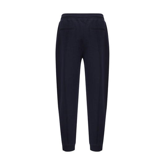 Brunello Cucinelli Blue Cotton Joggers (Workout Pants)