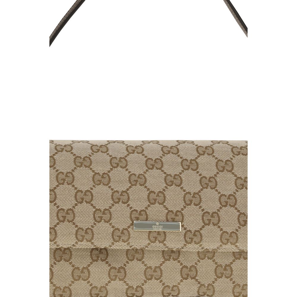 Gucci Brown Polyester Shoulder Bag