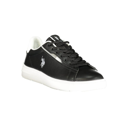 U.S. POLO ASSN. Black Polyester Men's Sneaker