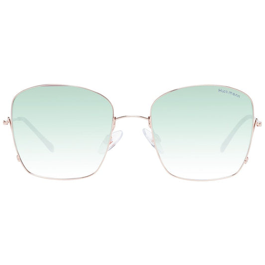 Ana Hickmann Gold Metal Sunglasses