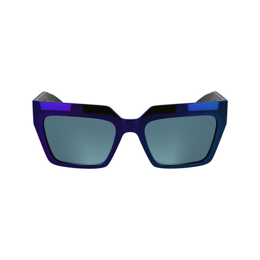 Karl Lagerfeld Blue Injected Sunglasses