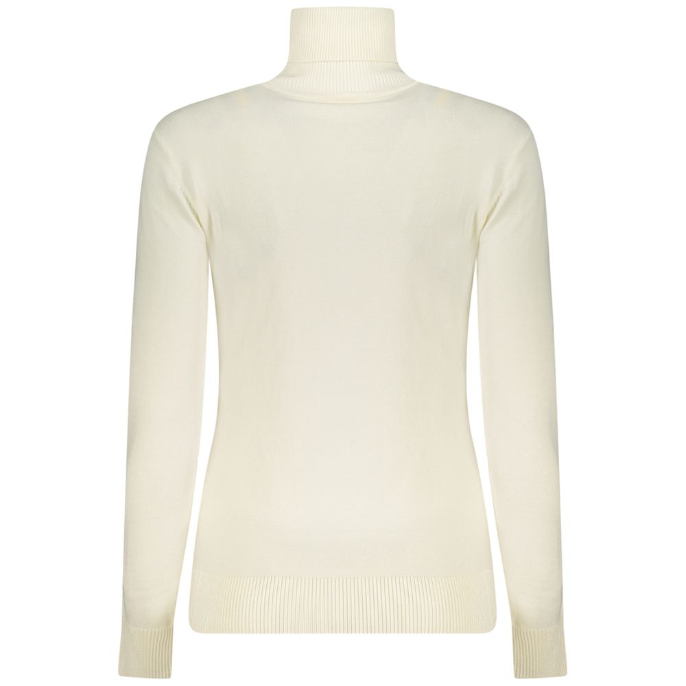 Guess Jeans Bianco Viscosa Donna Maglia
