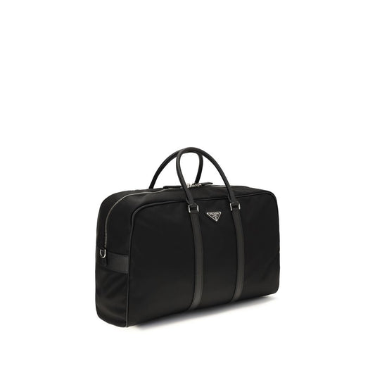 Prada Black Recycled Polyamide Luggage And Travel