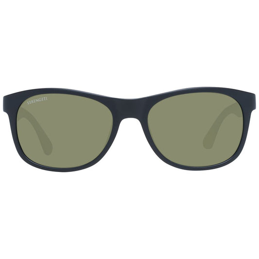 Serengeti Black Plastic Sunglasses