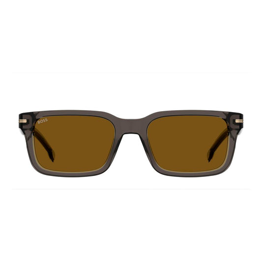 Hugo Boss Gray Acetate Sunglasses