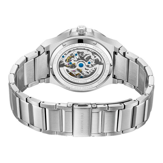 Kenneth Cole Gray Stainless Steel Dress Watch