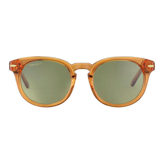 Serengeti Brown Resin Sunglasses