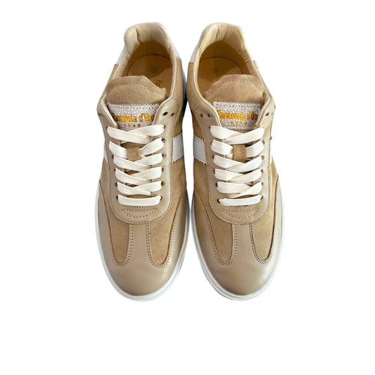 Pantofola D'Oro Beige Suede Men Sneaker