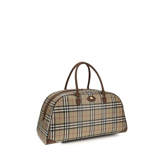 Burberry Beige Cotton Luggage And Travel