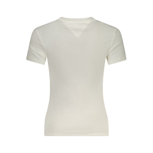 Tommy Hilfiger White Cotton Women's T-Shirt