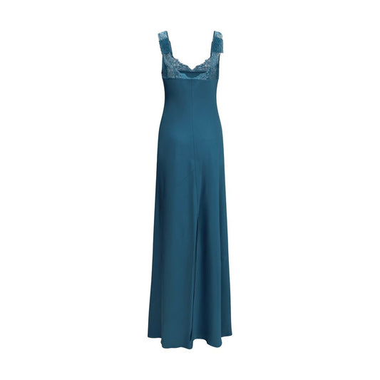 Forte_Forte Blue Acetate Long Dress