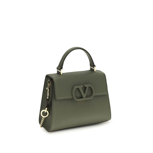Valentino Garavani Bicolor Calf Leather Bos Taurus Clutch Bag